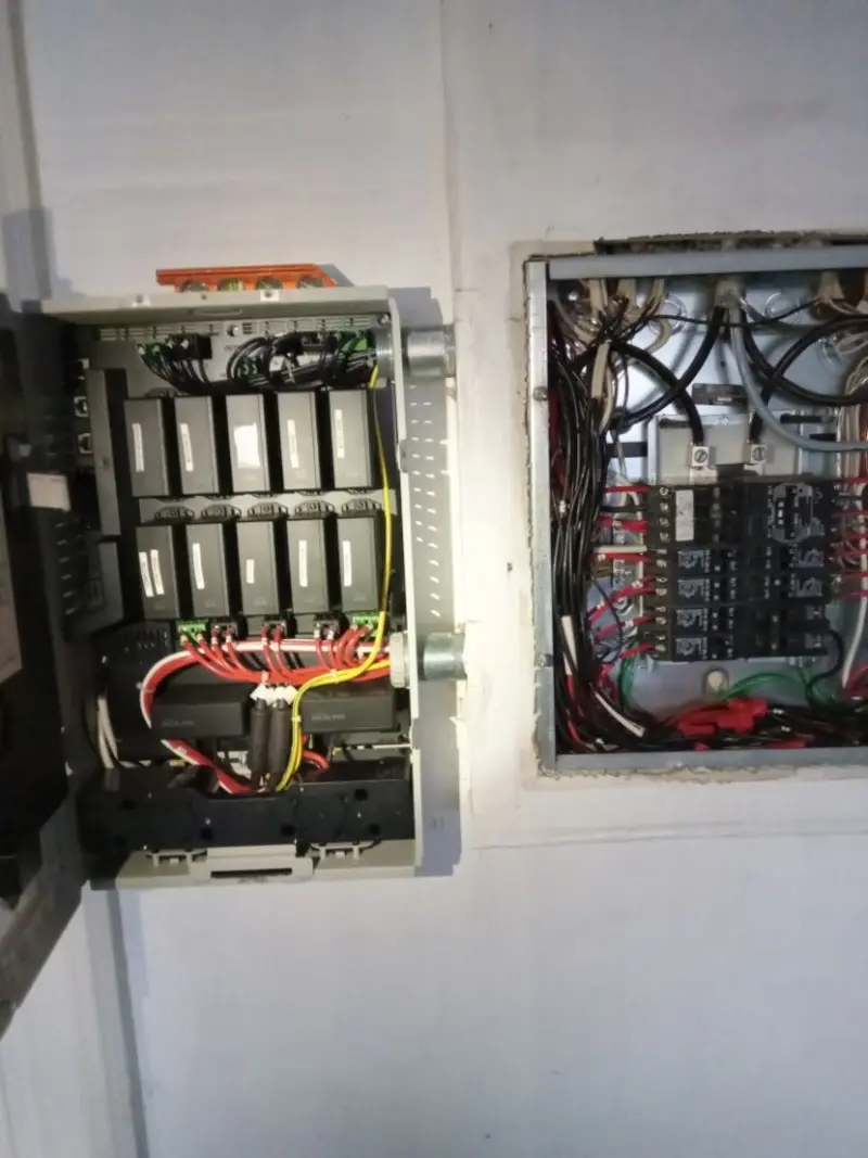 Electrical panel upgrade completed for Indoor Lighting Installation in Joshua